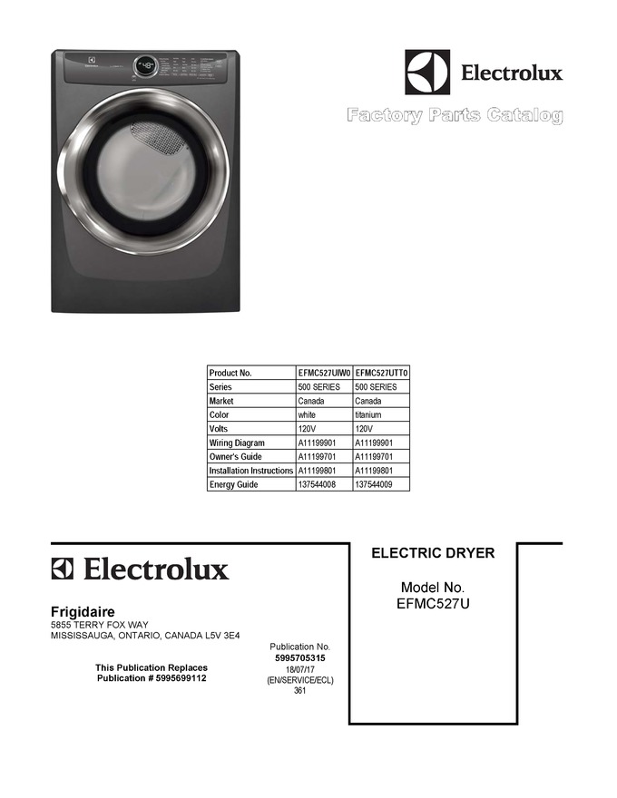 Diagram for EFMC527UIW0