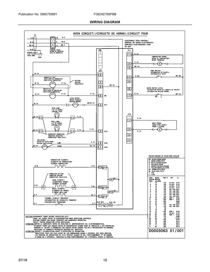 Diagram for FGEW276SPBB