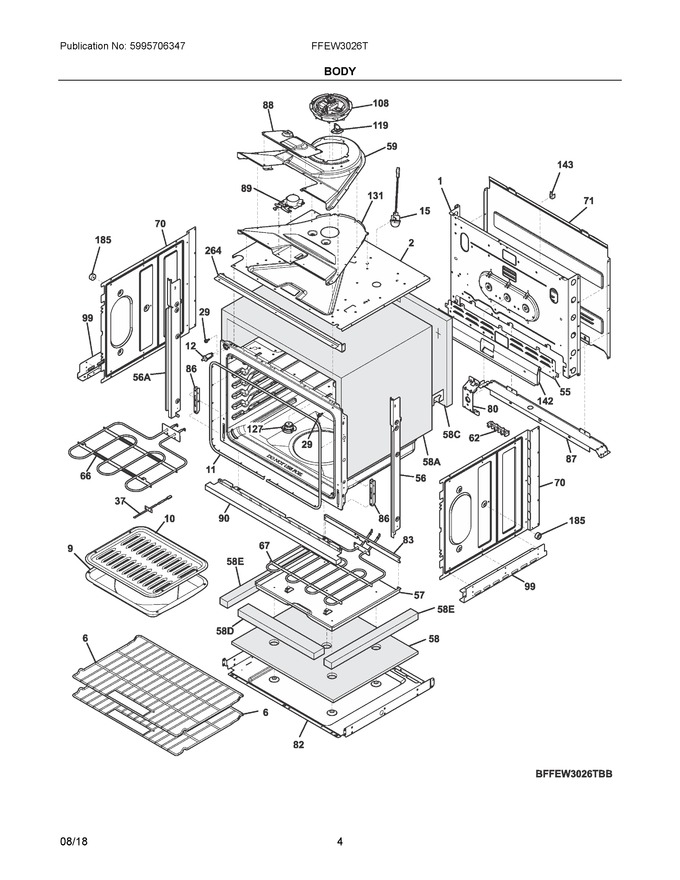 Diagram for FFEW3026TWC