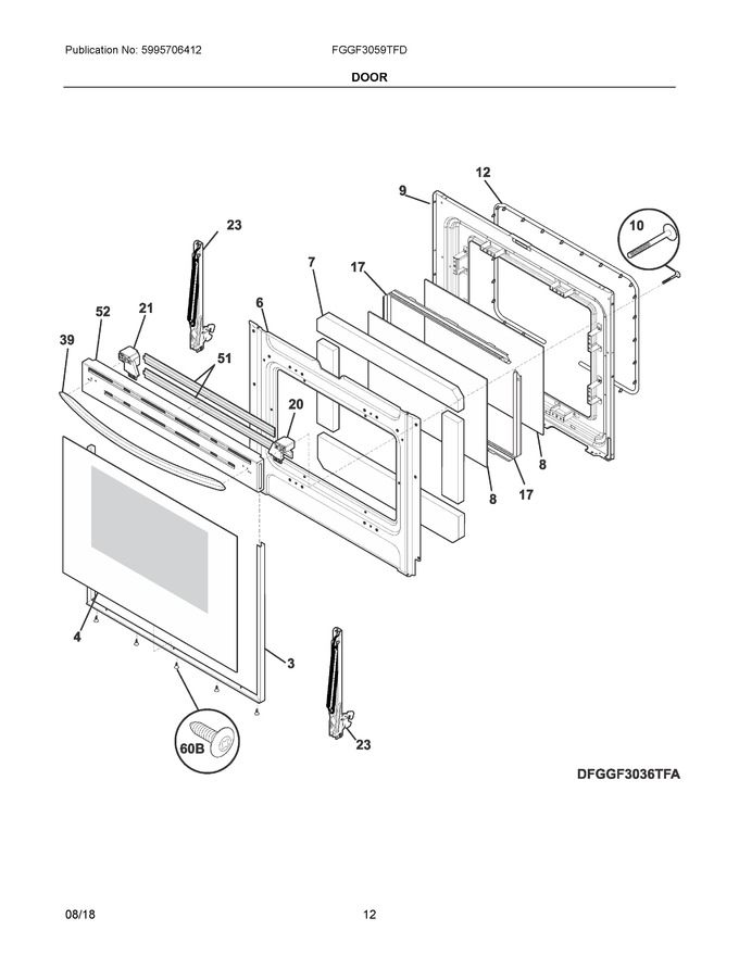 Diagram for FGGF3059TFD