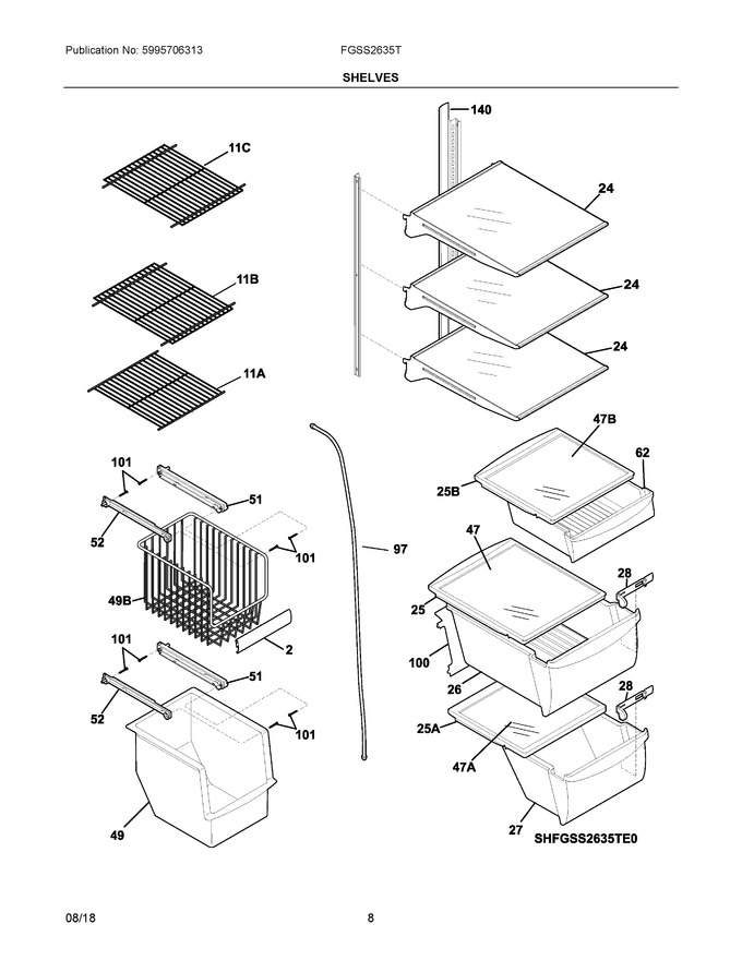 Diagram for FGSS2635TP0