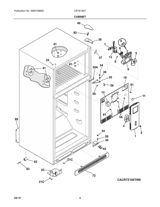 Diagram for CRTE182TB2