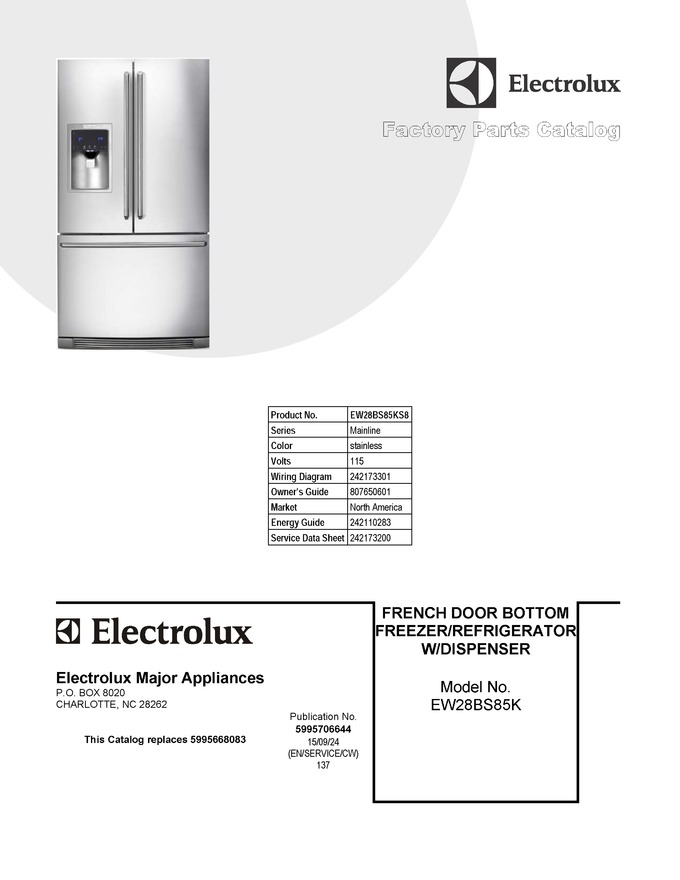 Diagram for EW28BS85KS8