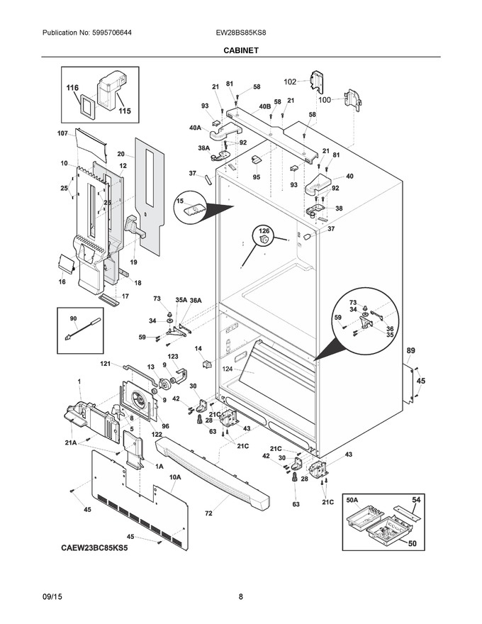 Diagram for EW28BS85KS8