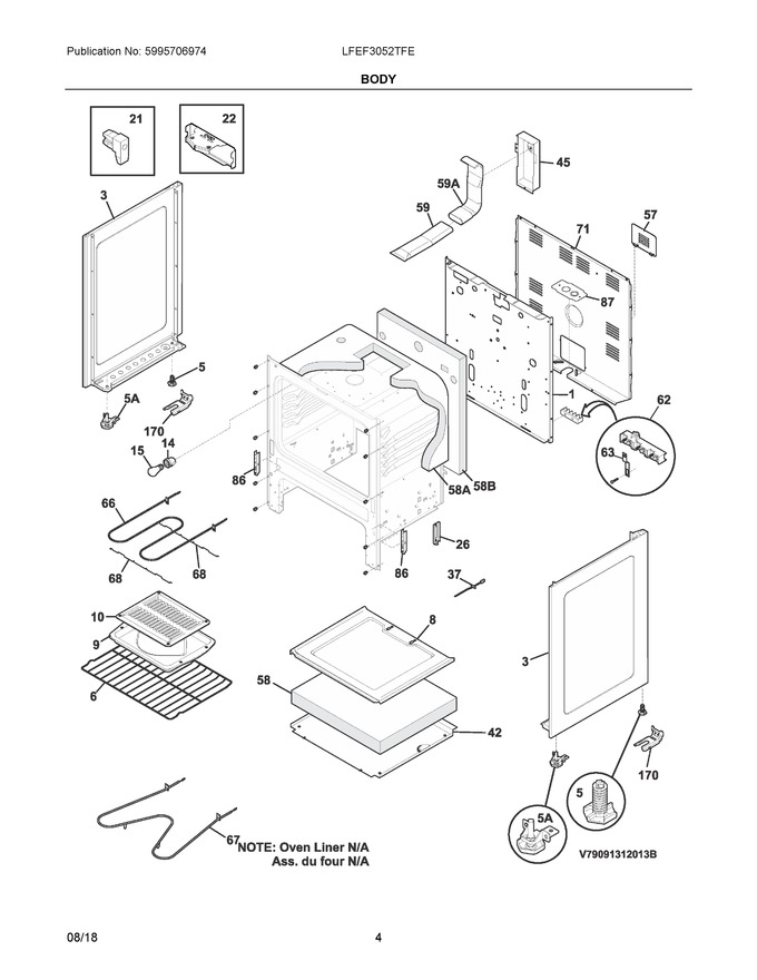 Diagram for LFEF3052TFE