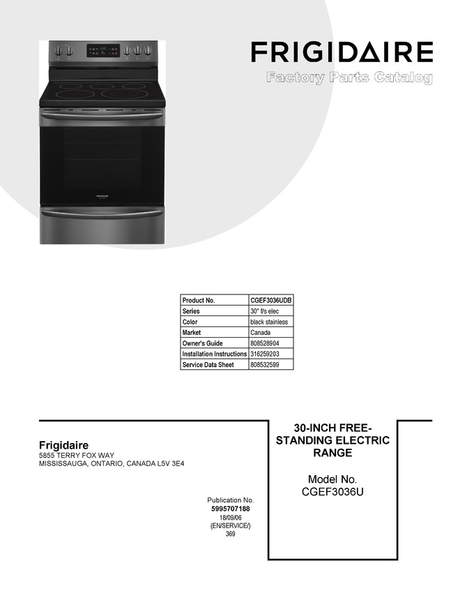 Diagram for CGEF3036UDB