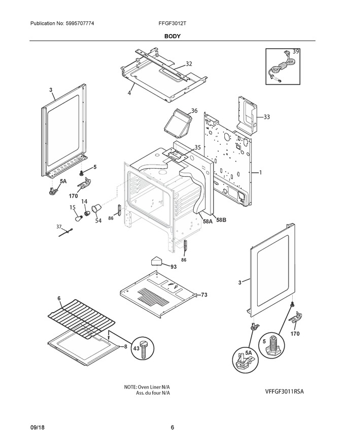 Diagram for FFGF3012TBA