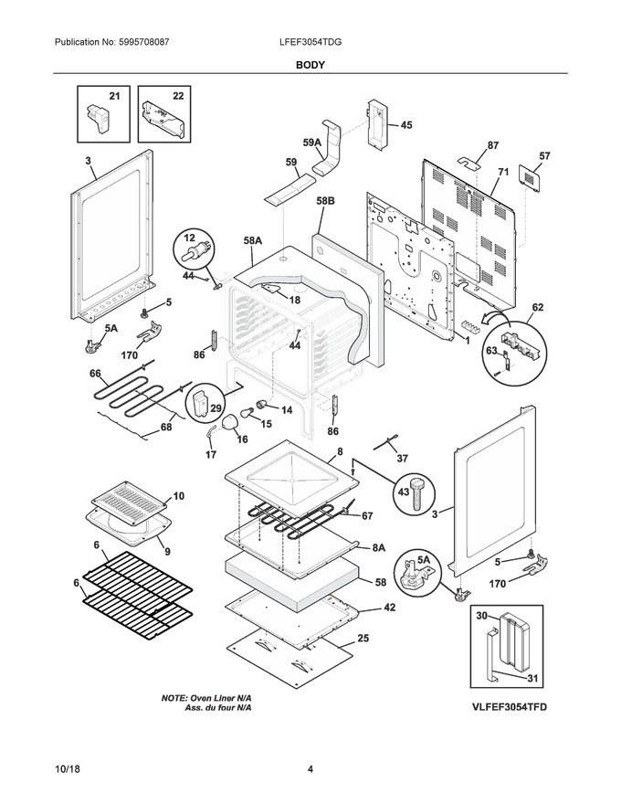 Diagram for LFEF3054TDG