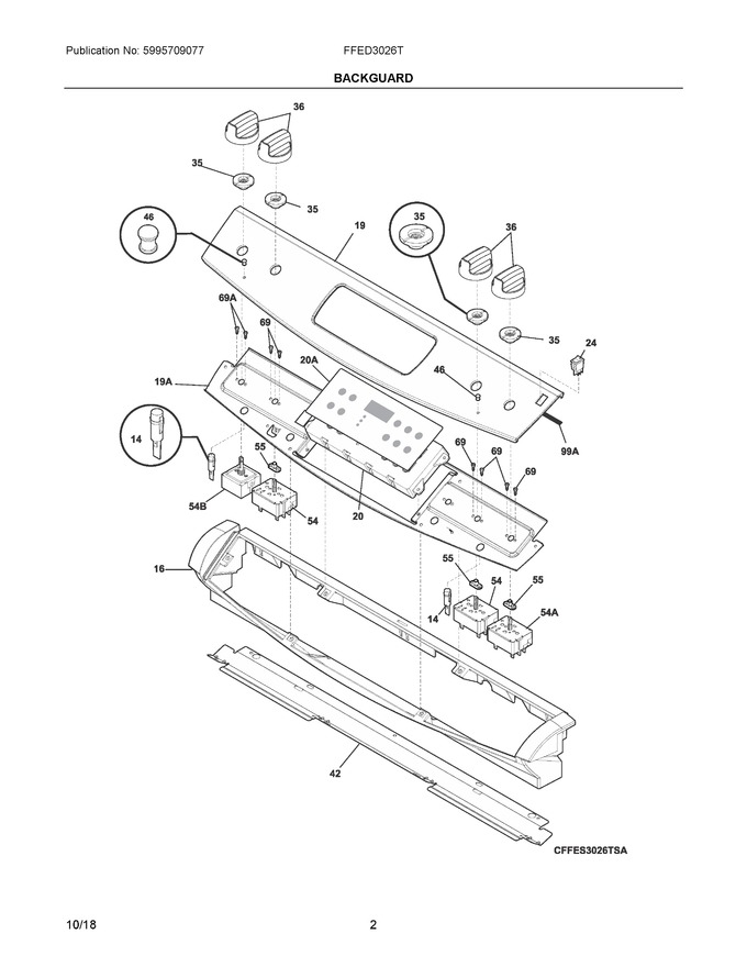 Diagram for FFED3026TBC