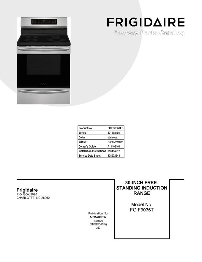 Diagram for FGIF3036TFD