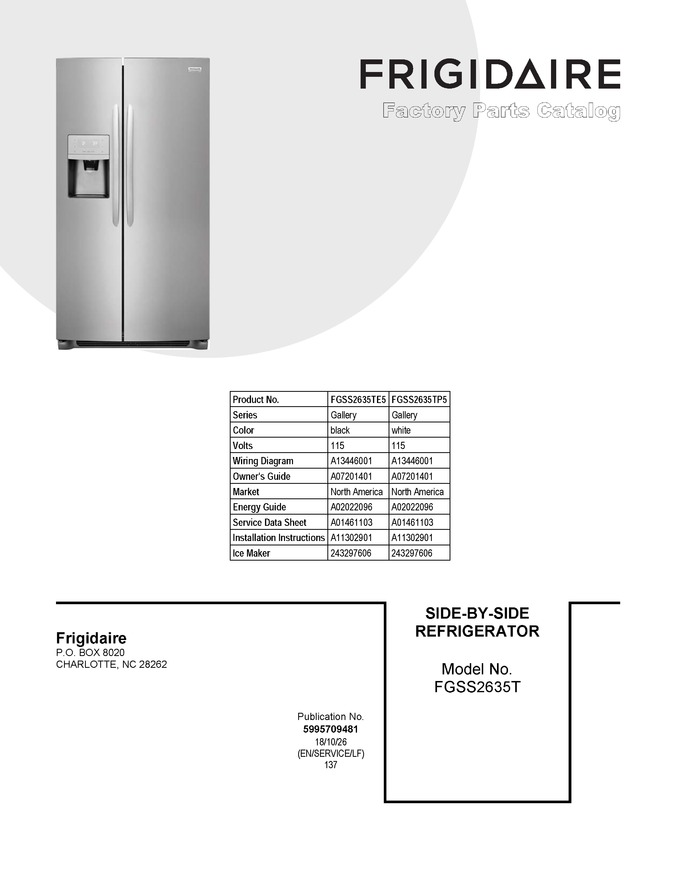 Diagram for FGSS2635TP5