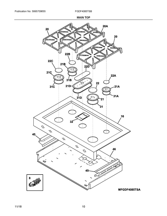 Diagram for FGDF4085TSB