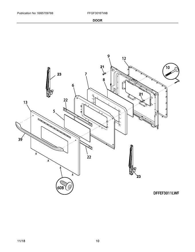 Diagram for FFGF3016TWB