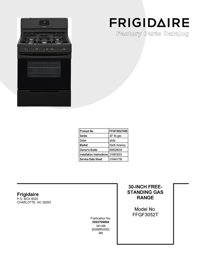 Diagram for FFGF3052TWB