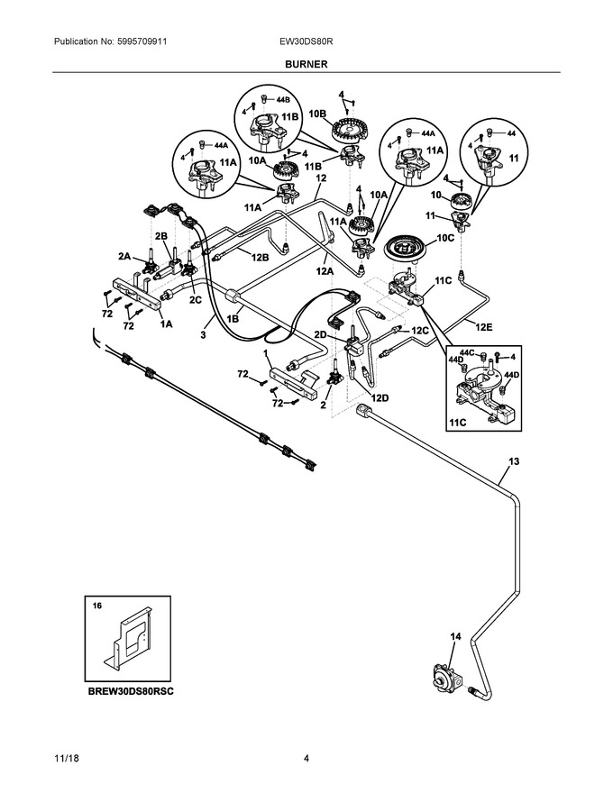 Diagram for EW30DS80RSD