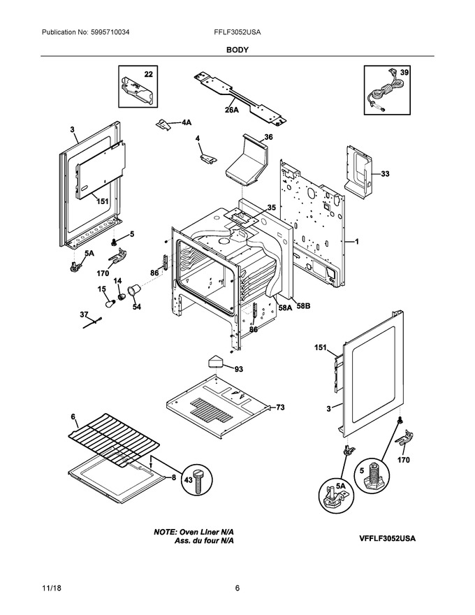 Diagram for FFLF3052USA