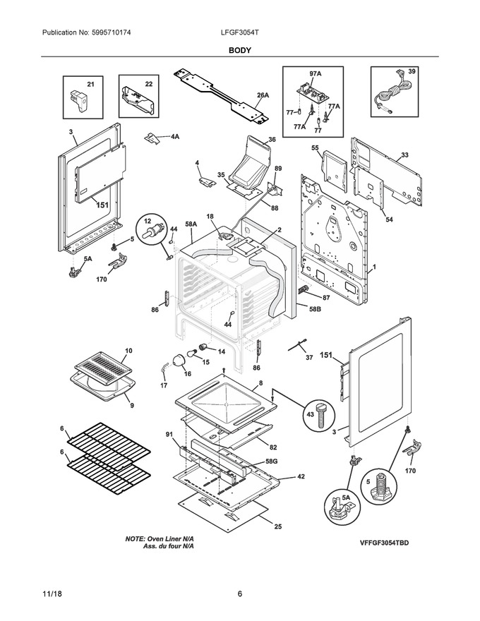 Diagram for LFGF3054TFD