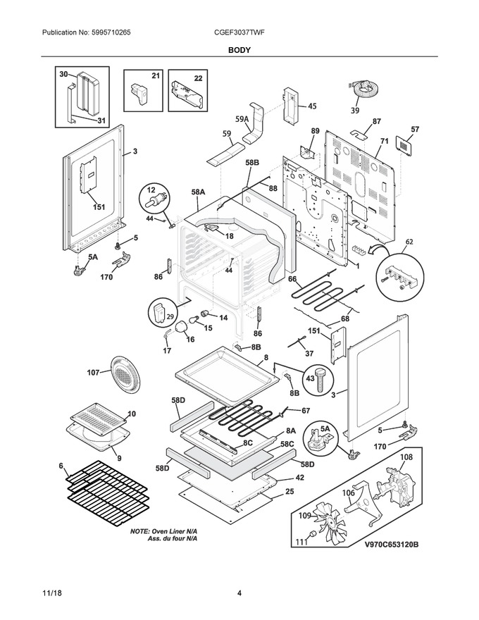 Diagram for CGEF3037TWF