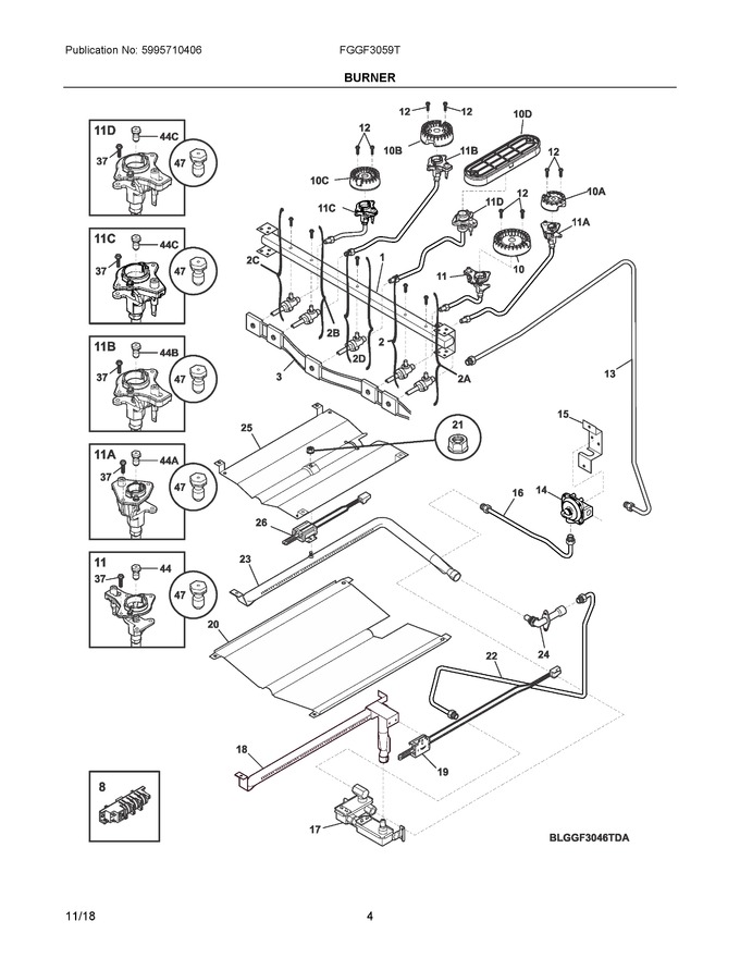 Diagram for FGGF3059TDE