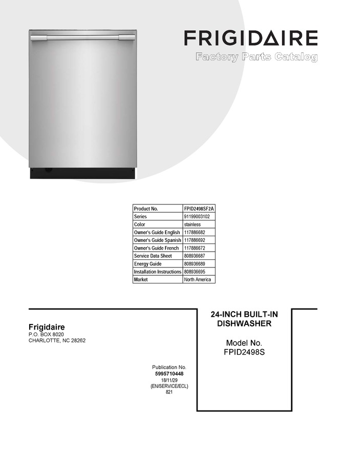 Diagram for FPID2498SF2A