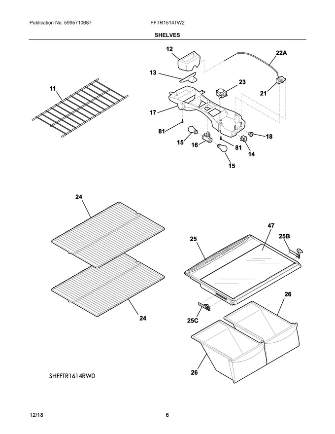 Diagram for FFTR1514TW2