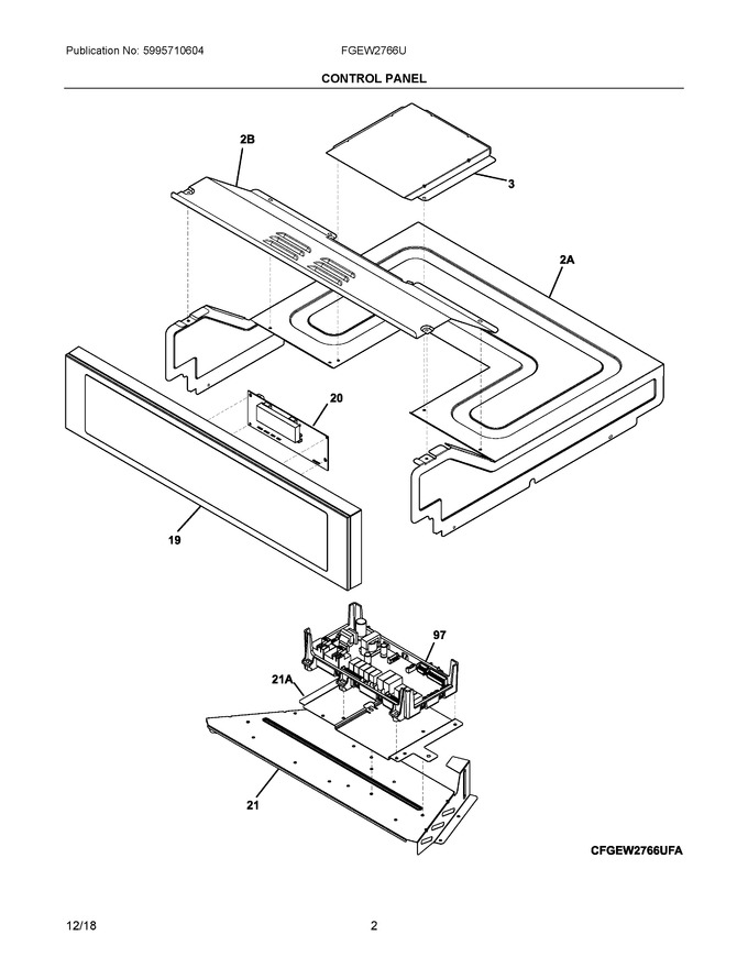 Diagram for FGEW2766UDA