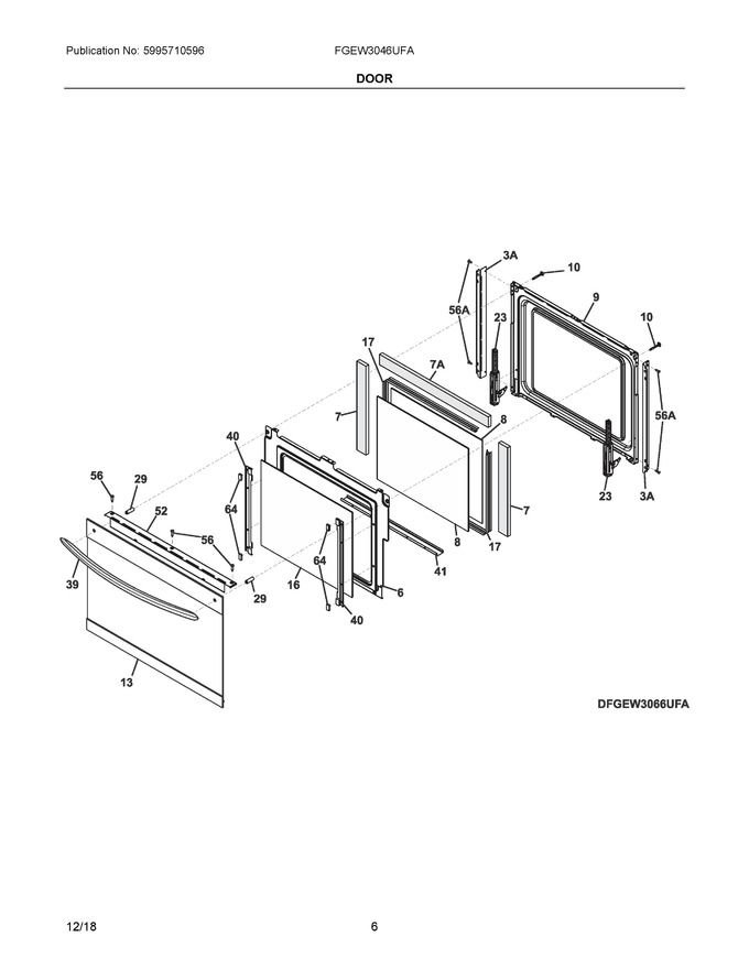 Diagram for FGEW3046UFA