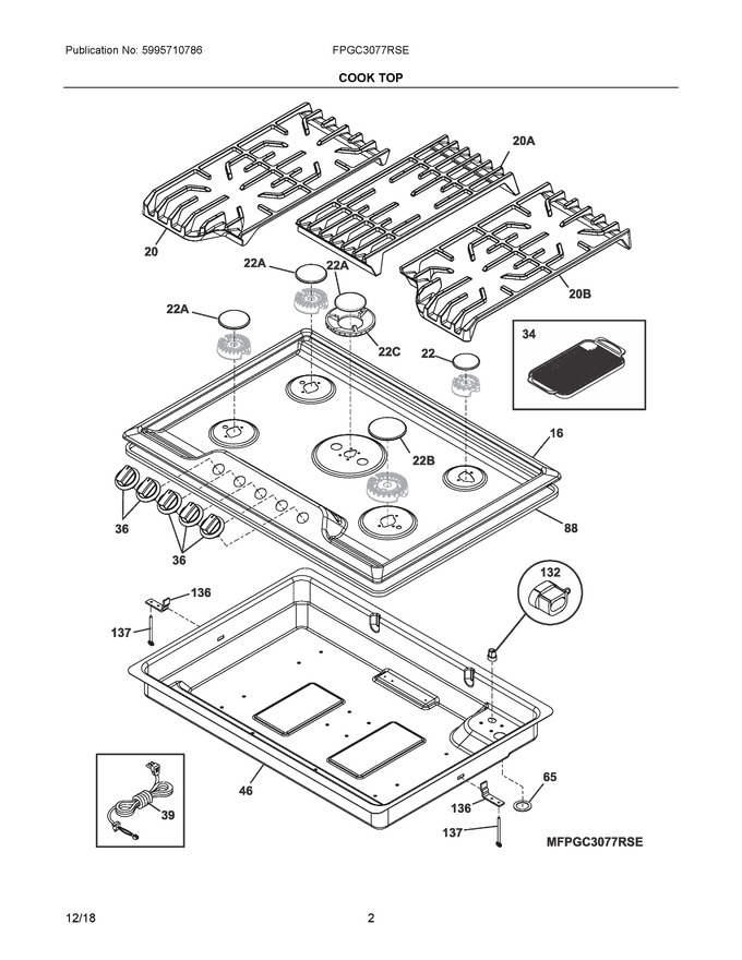 Diagram for FPGC3077RSE