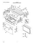 Diagram for 02 - Freezer Drawer, Baskets