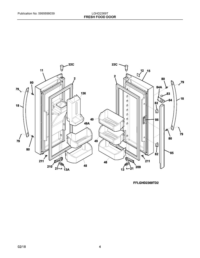 Diagram for LGHD2369TD3