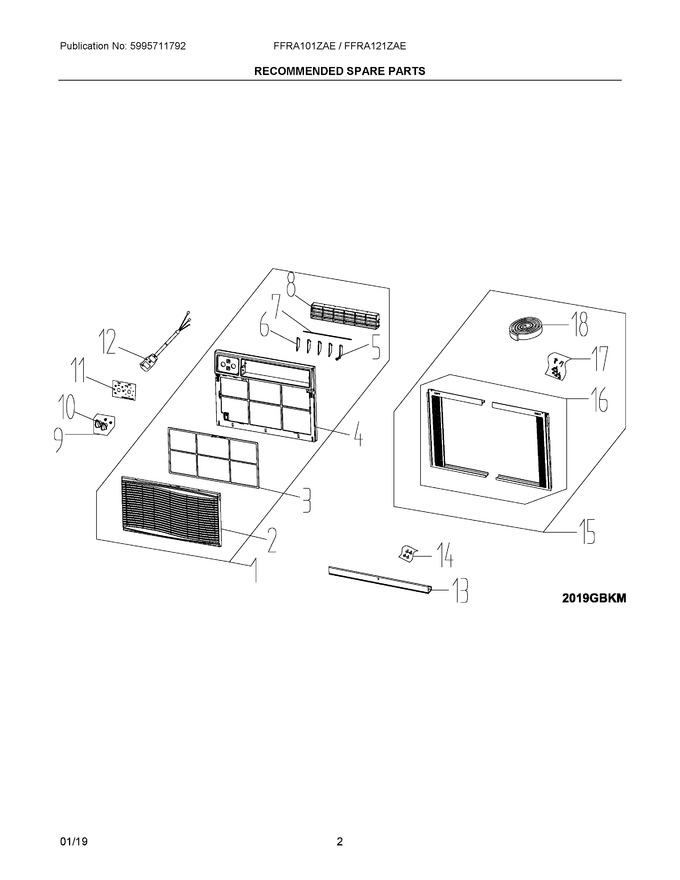 Diagram for FFRA121ZAE0