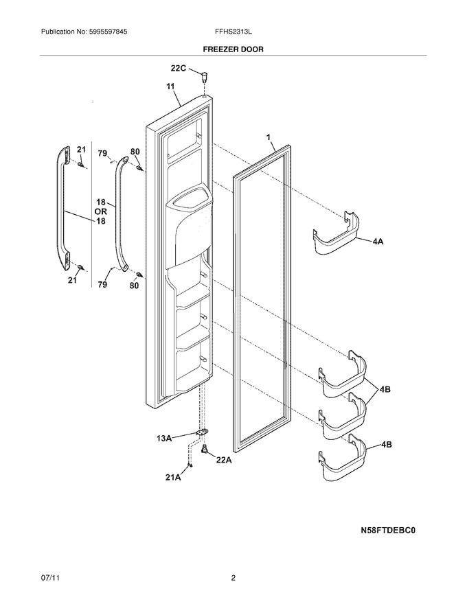 Diagram for FFHS2313LE4