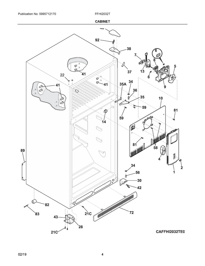 Diagram for FFHI2032TS0