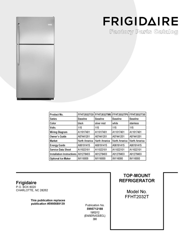 Diagram for FFHT2032TP0