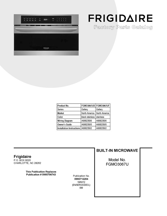 Diagram for FGMO3067UF