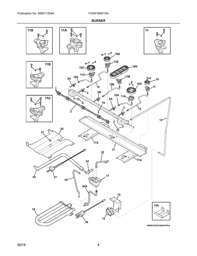 Diagram for FGGF3685TSA