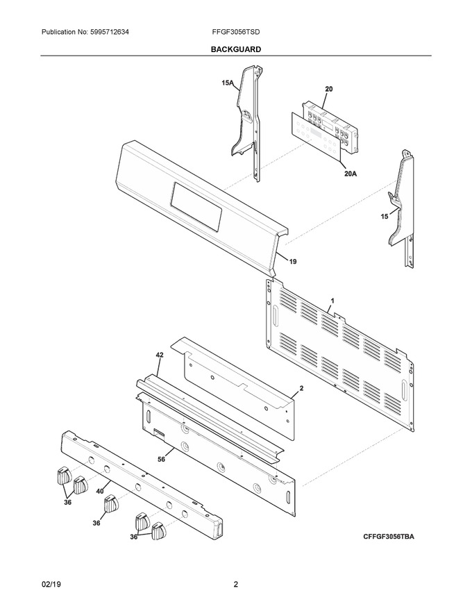 Diagram for FFGF3056TSD