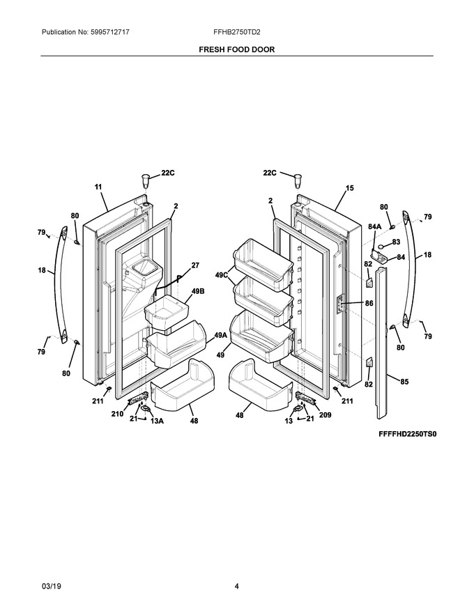 Diagram for FFHB2750TD2