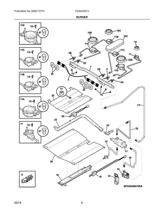 Diagram for FGGH3047VFA