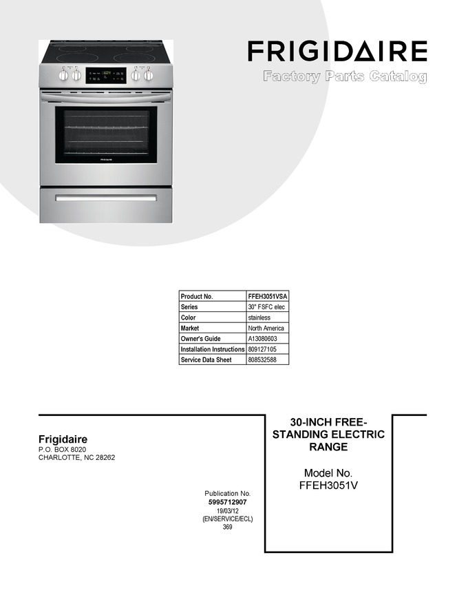 Diagram for FFEH3051VSA