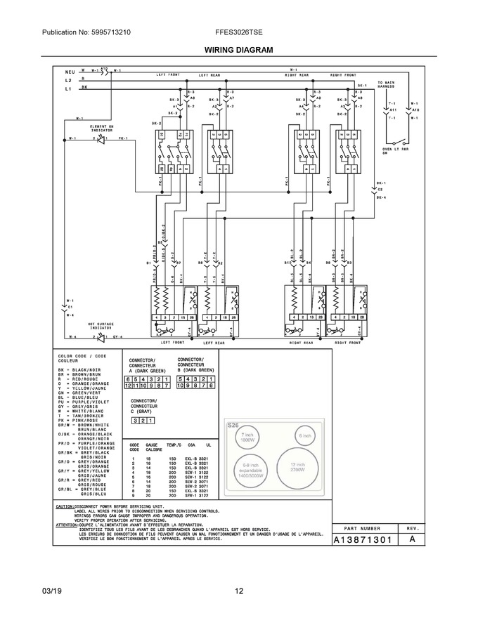 Diagram for FFES3026TSE