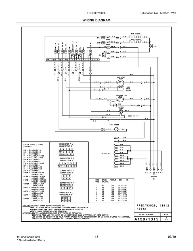 Diagram for FFES3026TSE