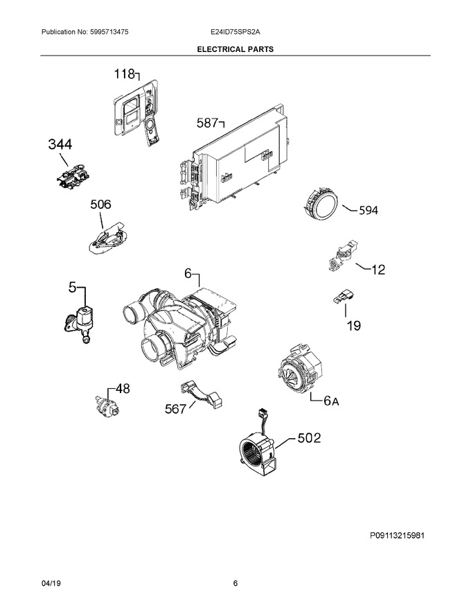 Diagram for E24ID75SPS2A