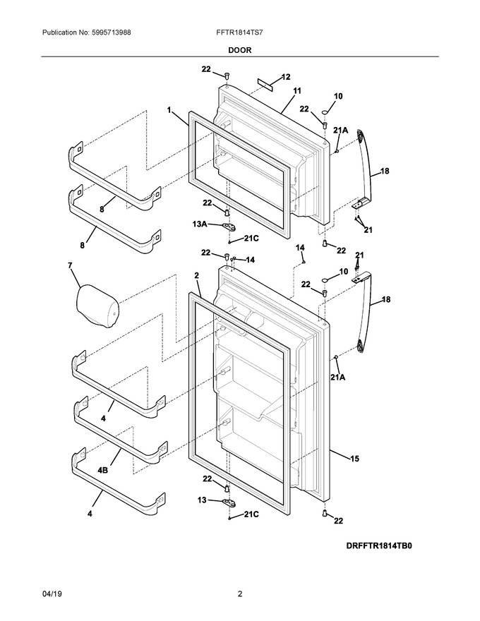 Diagram for FFTR1814TS7