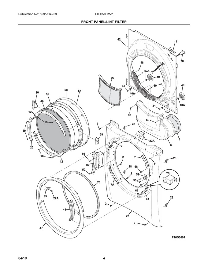 Diagram for EIED50LIW2