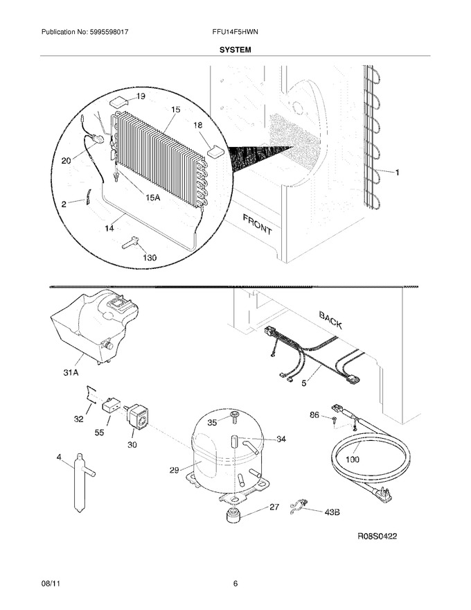 Diagram for FFU14F5HWN