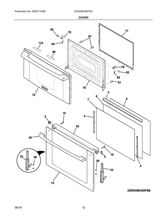 Diagram for EW30MC65PSD