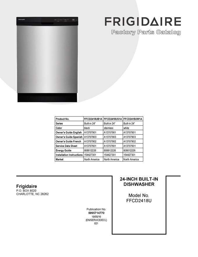 Diagram for FFCD2418UW1A