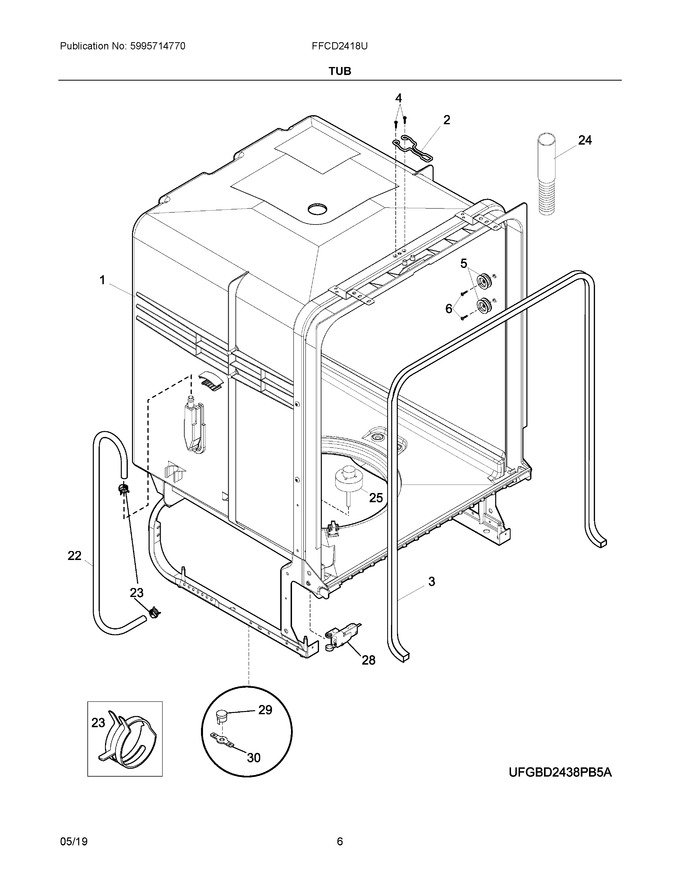 Diagram for FFCD2418UB1A