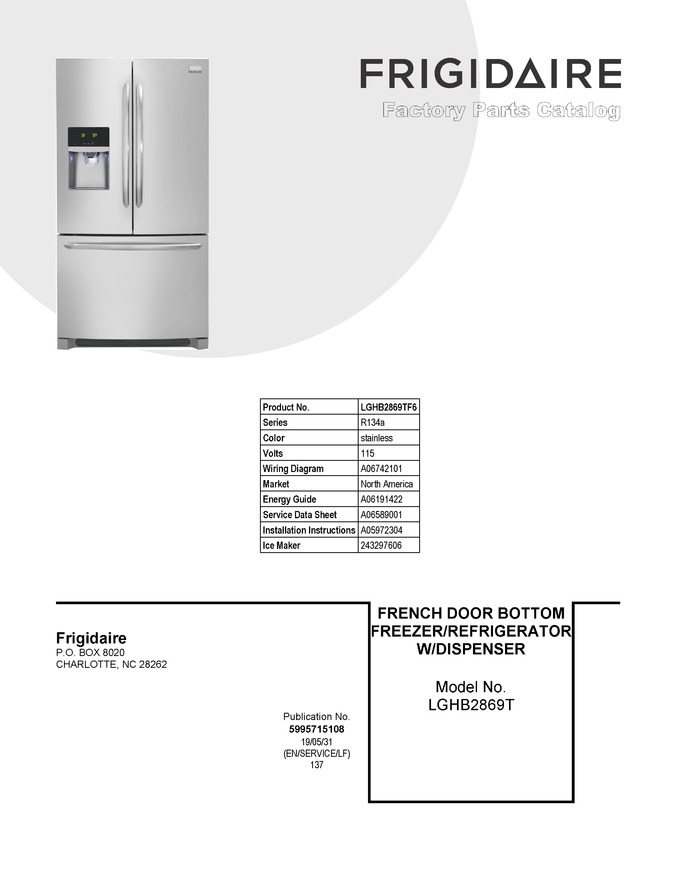 Diagram for LGHB2869TF6